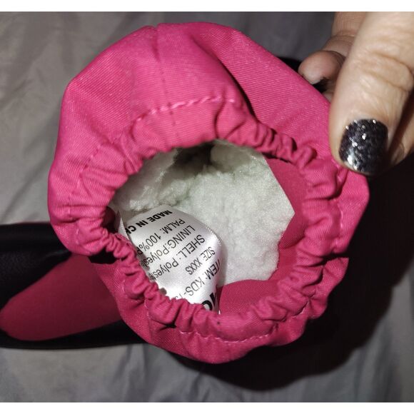 NWT MCTi Kids Mittens Removable Sherpa Lining Size XXS Ski Snowboard Sled - Picture 6 of 7